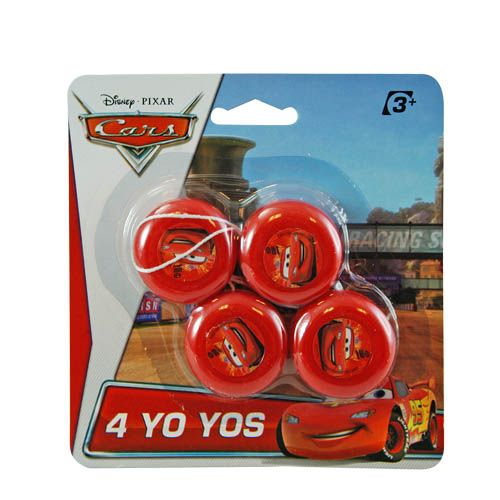 Cars Mini Yo-Yos 4-pack