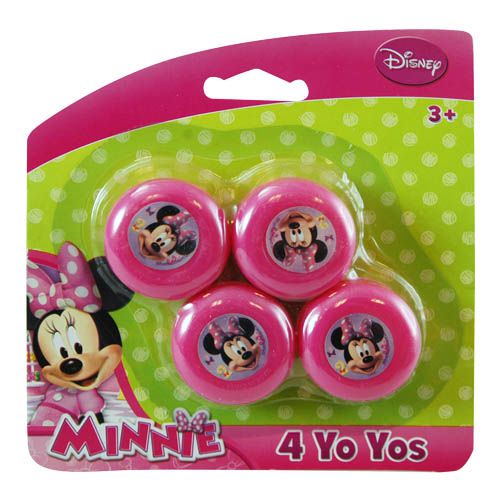 Minnie Mouse Mini Yo-Yos 4-pack