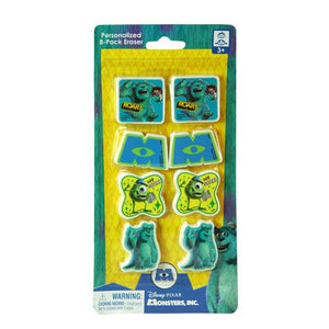Monsters, Inc. Erasers 8-pack