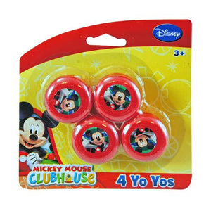 Mickey Mouse Mini Yo-Yos 4-pack