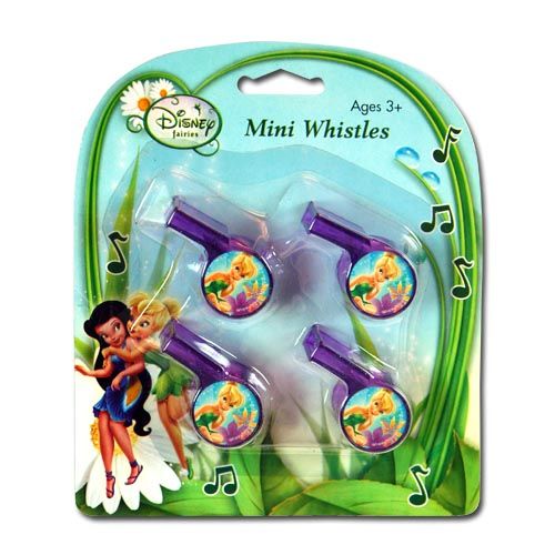 Tinker Bell Mini Whistles 4-pack