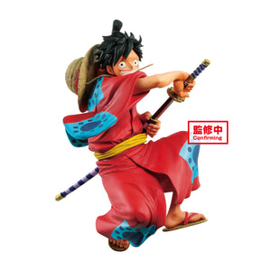 BANPRESTO 39952 One Piece King of Artist The Monkey D. Luffy Wanokuni Figure