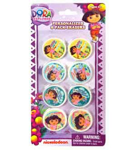 Dora the Explorer Erasers 8-pack