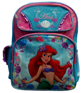 A01409 The Little Mermaid Large Backpack 16" x 12"