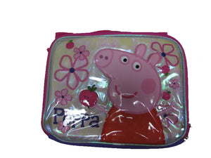 B15PI25522 Peppa Pig Lunch Bag 8" x 10"