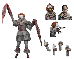 NECA 45470 IT - 7" Scale Action Figure - Ultimate "Dancing Clown" Pennywise