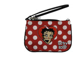 Betty Boop Mini Handbag Coin Purse 6.5” X 4.5” ( RED/WHITE )