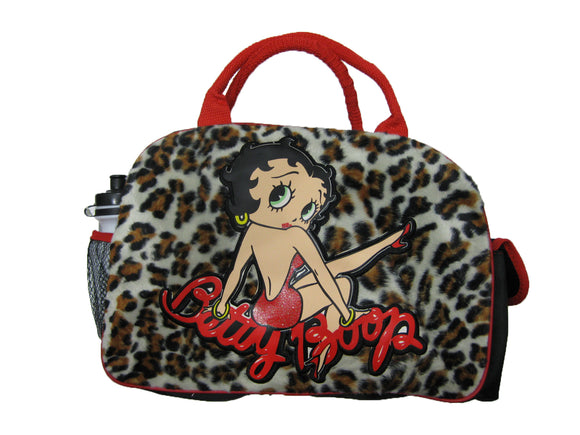 OOCL03SR Betty Boop Leopard Handbag / Purse 14” X 10” x 5