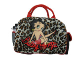 OOCL03SR Betty Boop Leopard Handbag / Purse 14” X 10” x 5"