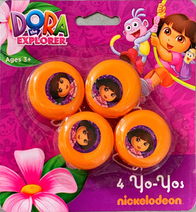 Dora the Explorer Mini Yo-Yos 4-pack